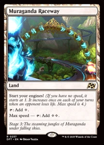 MTG Muraganda Raceway 257 Aetherdrift Rare Land Foil - Picture 1 of 1