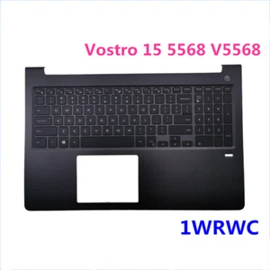 For Dell Vostro 15 5568 V5568 Palmrest With Backlit Keyboard Fingerprint Hole - Picture 1 of 6