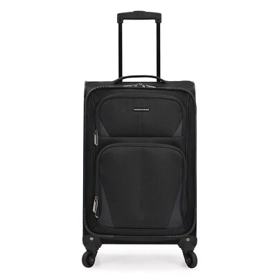 Equipaje de mano giratorio expandible lado blando U.S. Traveler Aviron 22" - negro Foto 1 de 4