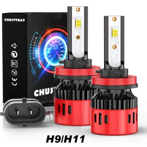 2x H11 CSP LED Headlight Low Beam Bulbs For Ford Transit-150 250 350 2015-2019 - Picture 1 of 12