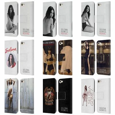 OFFICIAL SELENA GOMEZ REVIVAL LEATHER BOOK WALLET CASE FOR APPLE iPOD TOUCH MP3 - Image 1 of 4