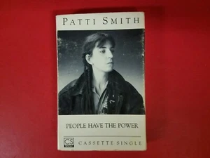 People Have the Power PATTI SMITH CASSETTE Single 7822196894 Plays Great 1988  - Picture 1 of 6