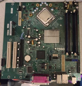 Placa madre de escritorio original Dell Optiplex 755 0GM819 CON 2,2 CPU + 2 GB RAM SLA8X - Imagen 1 de 2