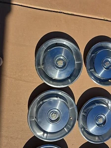 1966 1967  CADILLAC DEVILLE ELDORADO FLEETWOOD WHEEL COVERS HUB CAPS - Picture 1 of 11
