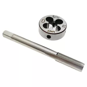 Set rubinetti e stampi 5/16X32 RH mano destra HSS 5/16-32 stampo 5/16 x 32 rubinetto filo - Foto 1 di 6