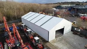 Steel Storage Building Industrial Portable Farm Building Commercial Warehouse - Picture 1 of 25