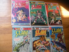 Claw the Unconquered Complete Run #1-12 High grade! Kubert, Chua, Giffen Art