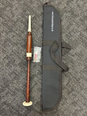 Cocuswood Practice Chanter With Reed and Black Canvas case FREE POSTAGE - Image 1 of 2