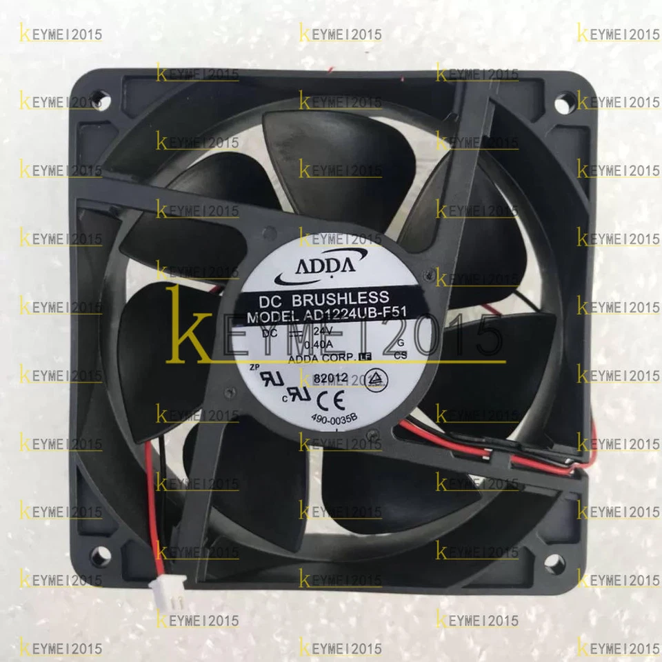 ONE NEW ADDA AD1224UB-F51 24V 0.40A Fan - Image 1 of 1