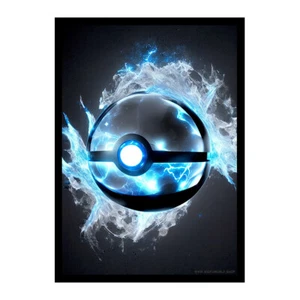 HOLO SLEEVES Pokemon - Pokeball (60pcs) - Pokemon Trading Card Game Card Cases