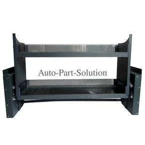 Black Kitchen Wall Cabinet Storage Pull Down Shelf Spice Rack Organizer - Picture 1 of 47