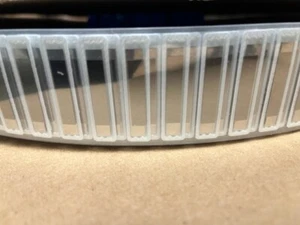100 PK NEW TOP QUALITY 1.75" X 0.375" TYCO SENSORMATIC STICKER/LABEL FREE SHIP - Picture 1 of 5