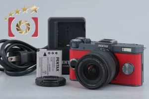 "Count 585" PENTAX Q-S1 Gunmetal x Carmine Red 12.4 MP DSLR Camera 5-15 Lens - Zdjęcie 1 z 16