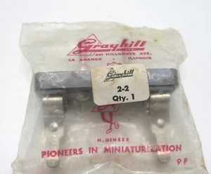 Grayhill  2-2 N. Ginger Pioneers In Miniaturization 9F New Old Stock  #MT-53 - Picture 1 of 5