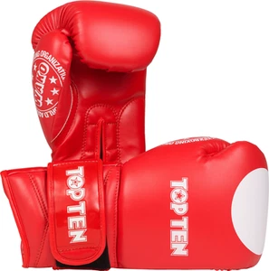 Guantes de boxeo WAKO GT en rojo y azul. Kickboxing, Boxeo, Competición de Muay Thai - Imagen 1 de 2