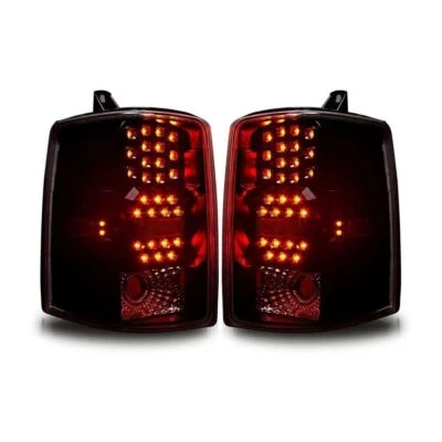 Black Smoke Tail Lights For 97-98 Jeep Grand Cherokee LED Rear Lamp Replacement - Image 1 of 4