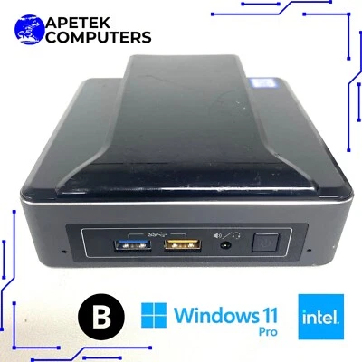 英特尔 NUC7i5BNK | i5-7260U | 8GB RAM | 250GB M.2 固态硬盘 | Win 11 Pro | WIFI + BT — 第 1/4 张图片