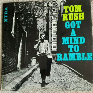 TOM RUSH ~' GOT A MIND TO RAMBLE'  VINYL LP  FABULOUS TRACKS 1968 ALBUM VG / VG