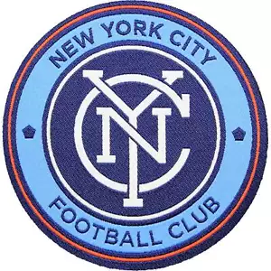 New York City FC Calcio Squadra Crest pro-Weave Maglia Mls Futbol Toppa - Picture 1 of 1