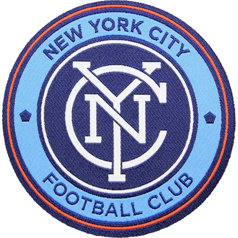 New York City FC Soccer Team Crest Pro-Weave Jersey MLS Futbol Patch Cover