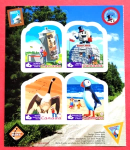 Canada Stamp 2401a "Roadside Attractions - 2"  Booklet Pane MNH 2010 - Picture 1 of 1