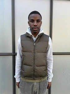 Early 2000’s Prada Sport Khaki Green Padded Gilet - Picture 1 of 9