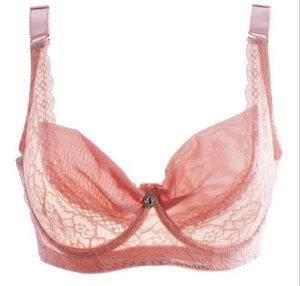 Women Push-Up Bra 5 colors Floral Padded Plunge Bras Bralette Size 32-44 A B C D - Picture 1 of 30