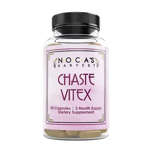 Chaste Vitex 760mg Extra Strength PMS Relief, 3 Month Supply, 1 Capsule a Day - Picture 1 of 6