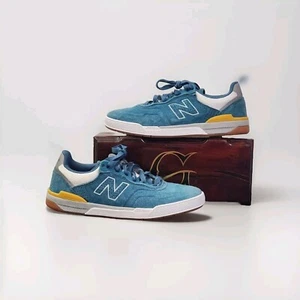 NEW BALANCE Numeric 913 Mens's Size 6 Blue/Yellow - Picture 1 of 11