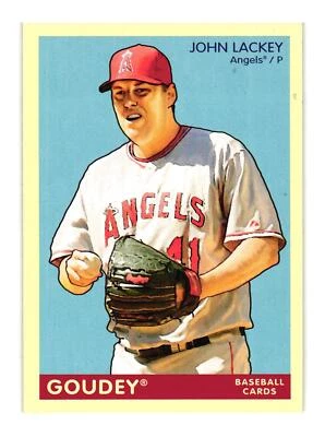 2009 Upper Deck Goudey #87 John Lackey Los Angeles Angels - Image 1 of 2