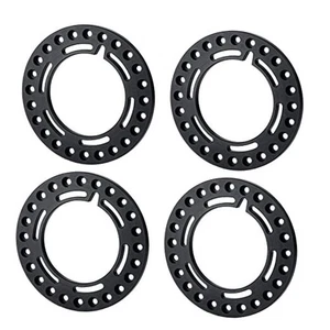 RC-Hub 4PCS Aluminum Alloy 1.9" Beadlock Rings Replacement for 1/10 Axial Black - Picture 1 of 5