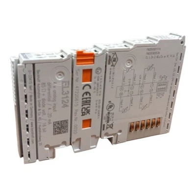 BECKHOFF EL3124 EtherCAT Terminal 4-channel analog input current 4...20 mA - Photo 1/4