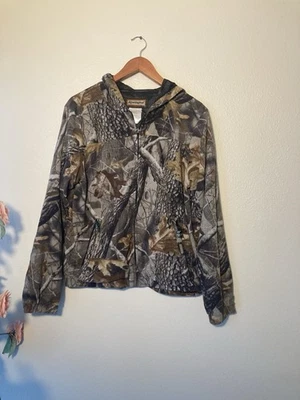 Remington Lightweight Fleece Hooded Jacket Youth Boys 20/22 Camouflage Hunting - Image 1 of 4