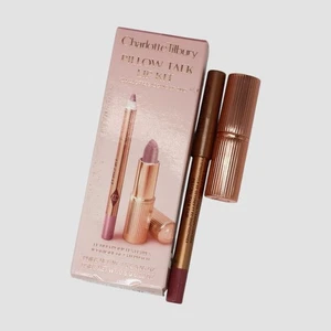 CHARLOTTE TILBURY Mini Pillow Talk Duo Lip Kit Pillow Talk - Picture 1 of 2