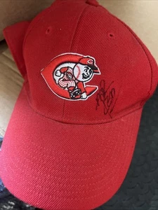 Gorra Nike ajustada con autógrafo de los Rojos de Cincinnati talla 7 1/8 - Imagen 1 de 5