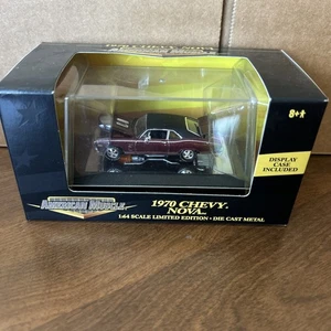 American Muscle 1:64 1970 Chevy Nova by Ertl - Picture 1 of 2