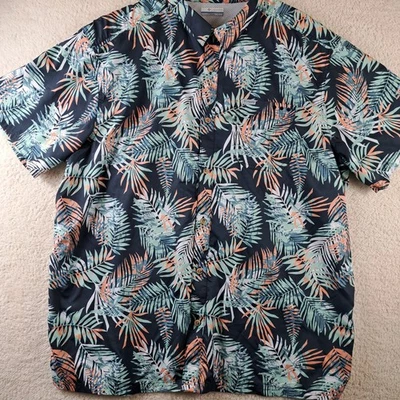 Columbia PFG Fishing Shirt Mens Size XXL Vented Outdoors Tropical  - Image 1 of 4