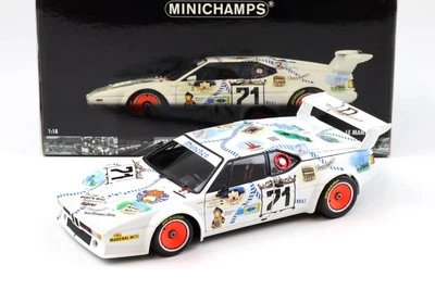 1:18 Minichamps BMW M1 Procar Munich V.Bayern/ Oberdorfer 24h Le Mans 1981 - Photo 1/4