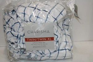 Charisma 2-teiliges Twin Bettwäsche Set Mikrofaser, Cape Cod, dunkelblau weiß - ohne Hüllen - Bild 1 von 5