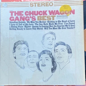The Chuck Wagon Gang's Best Gospel Christian Vinyl LP Record VG+ 1966 Columbia - Imagen 1 de 5