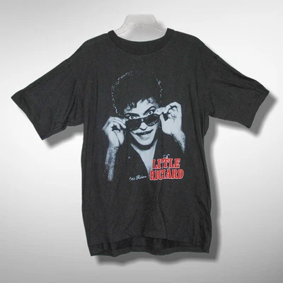 Little Richard sz Large 1990 Tour T Shirt Rock n Roll Legend Retro Music Vintage - Image 1 of 4