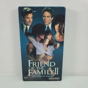 Friend of the Family 2 VHS Triboro Entertainment Unrated Version Tested  - Picture 1 of 15