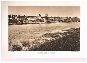 LA SEINE PRES DE MORET photo 1934 - Picture 1 of 1