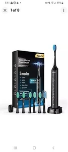 7MAGIC Elektrische Zahnbürste für Erwachsene, Schallzahnbürste mit 3 Intensitätsstufen - Bild 1 von 3