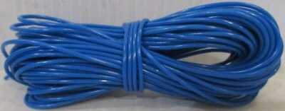 Model Railway / Railroad Wire 1 x 10m ROLL 16/0.2mm 3A / 1 BLUE ROLL - Image 1 of 4