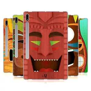 HEAD CASE DESIGNS TIKI COLLECTION SOFT GEL CASE FOR SAMSUNG TABLETS 1 - Picture 1 of 12