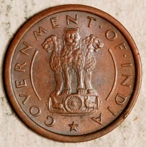 1953 INDIA 1 PICE (CHOICE UNC!) - Picture 1 of 2