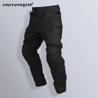 EMERSONGEAR Tactical G3 Combat Pants Mens Duty Cargo Trousers Hunting Sports BK - Image 1 of 4