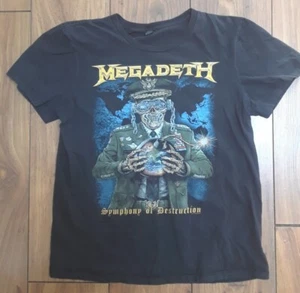 Megadeth Symphony Of Destruction T Shirt Mens L Island Bay Thrash Heavy Metal - Picture 1 of 6