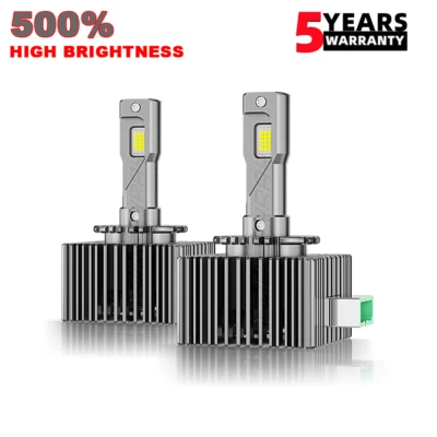 2X For Lincoln Navigator 2003-2006 LED Headlights D1S Low Beam Bulb 6000k white - Image 1 of 4